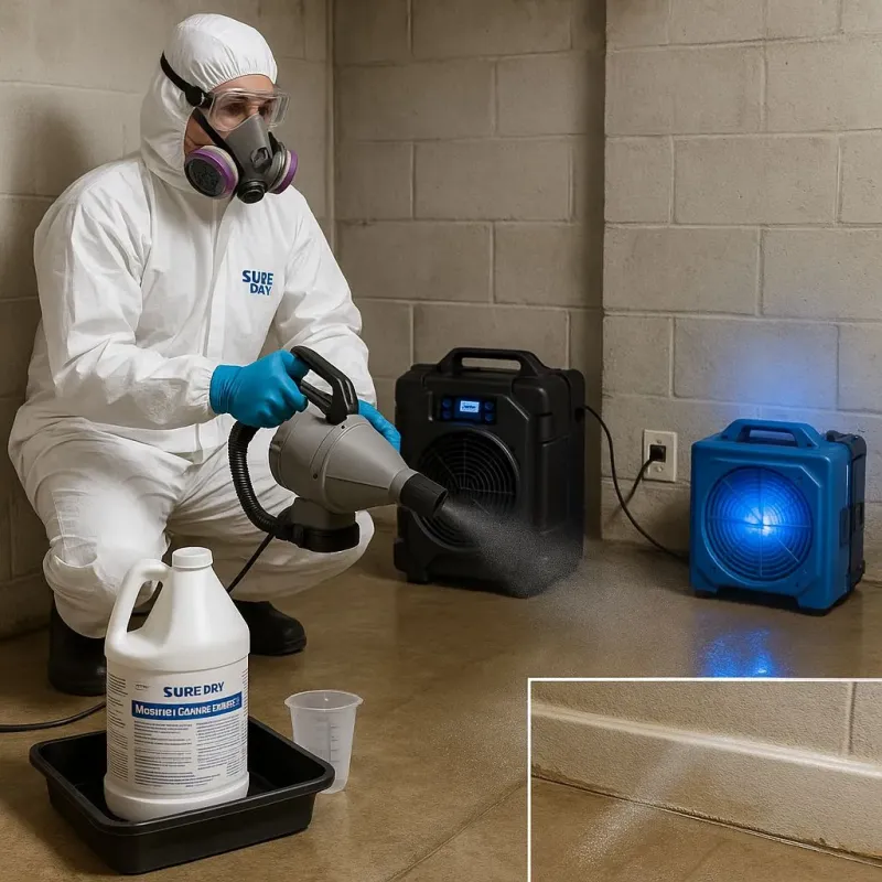Sanitization and Odor Removal process in Urbana, IA